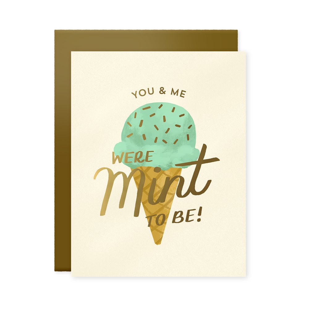 Mint to Be Card