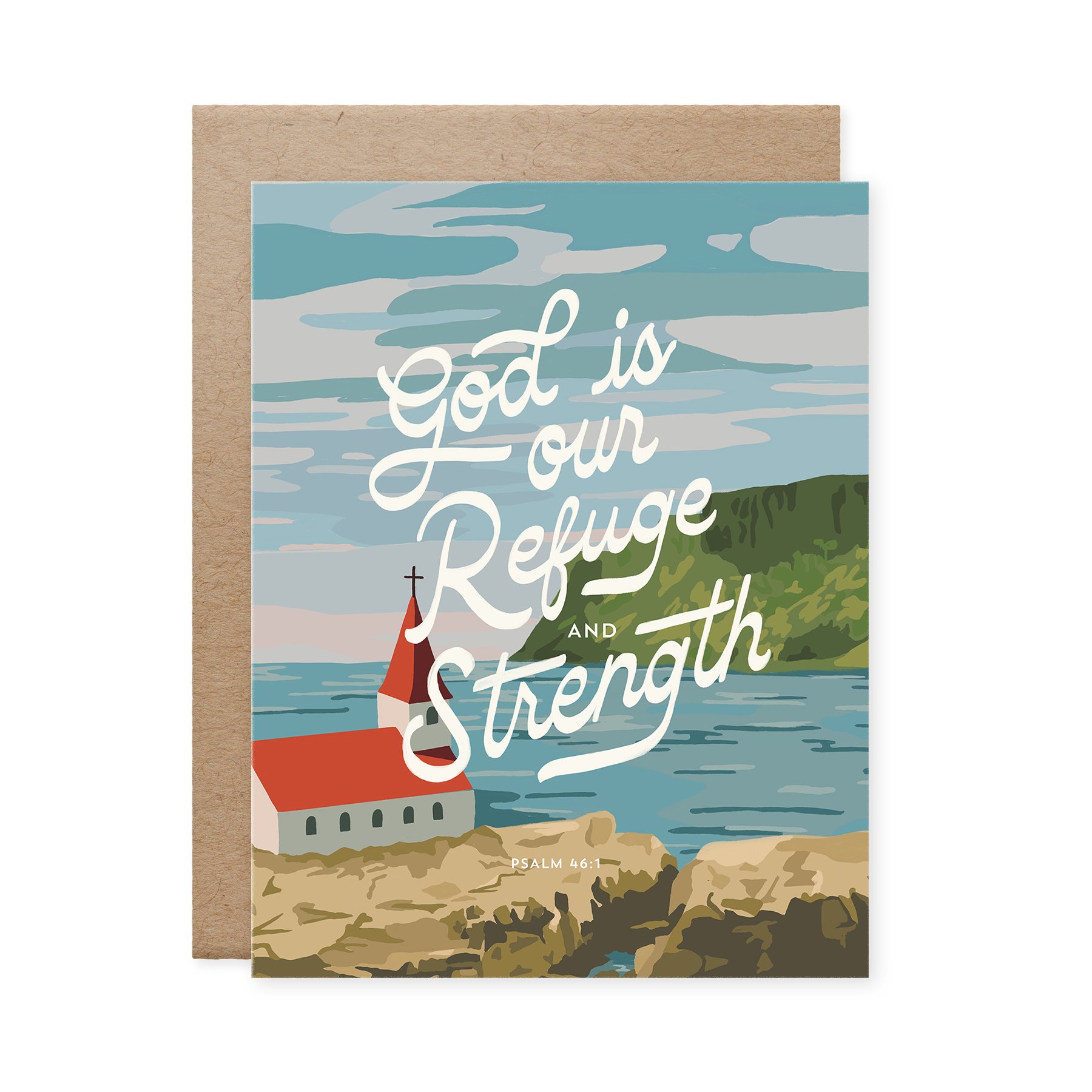 Refuge & Strength Encouragement Card