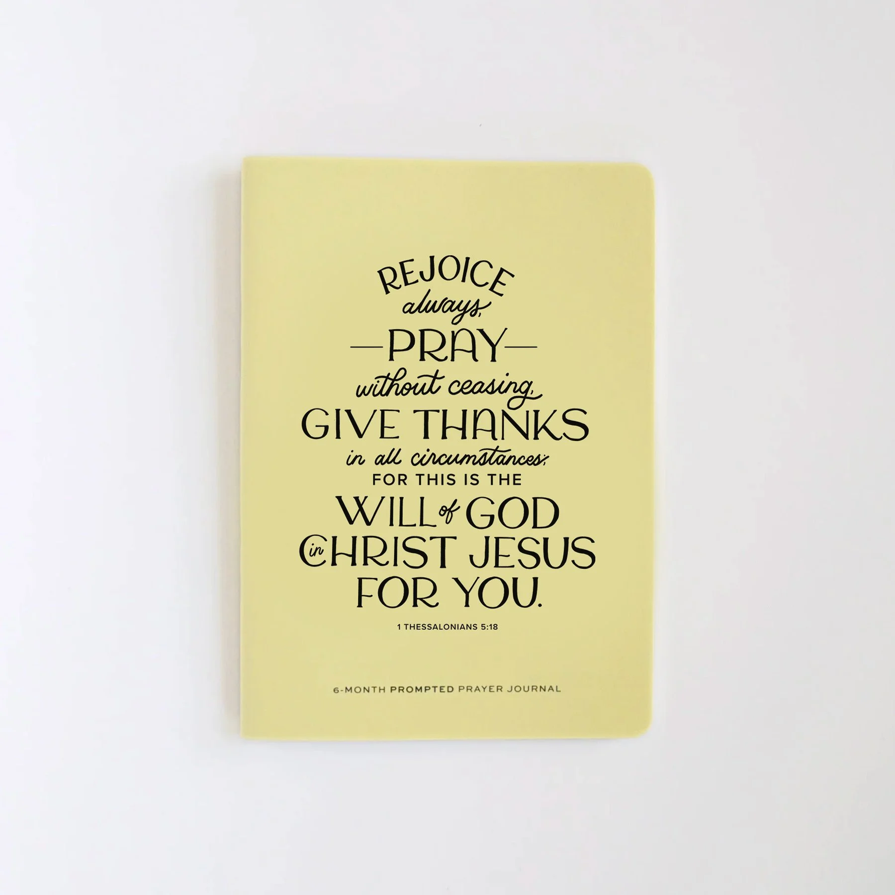 6-Month Prompted Prayer Journal