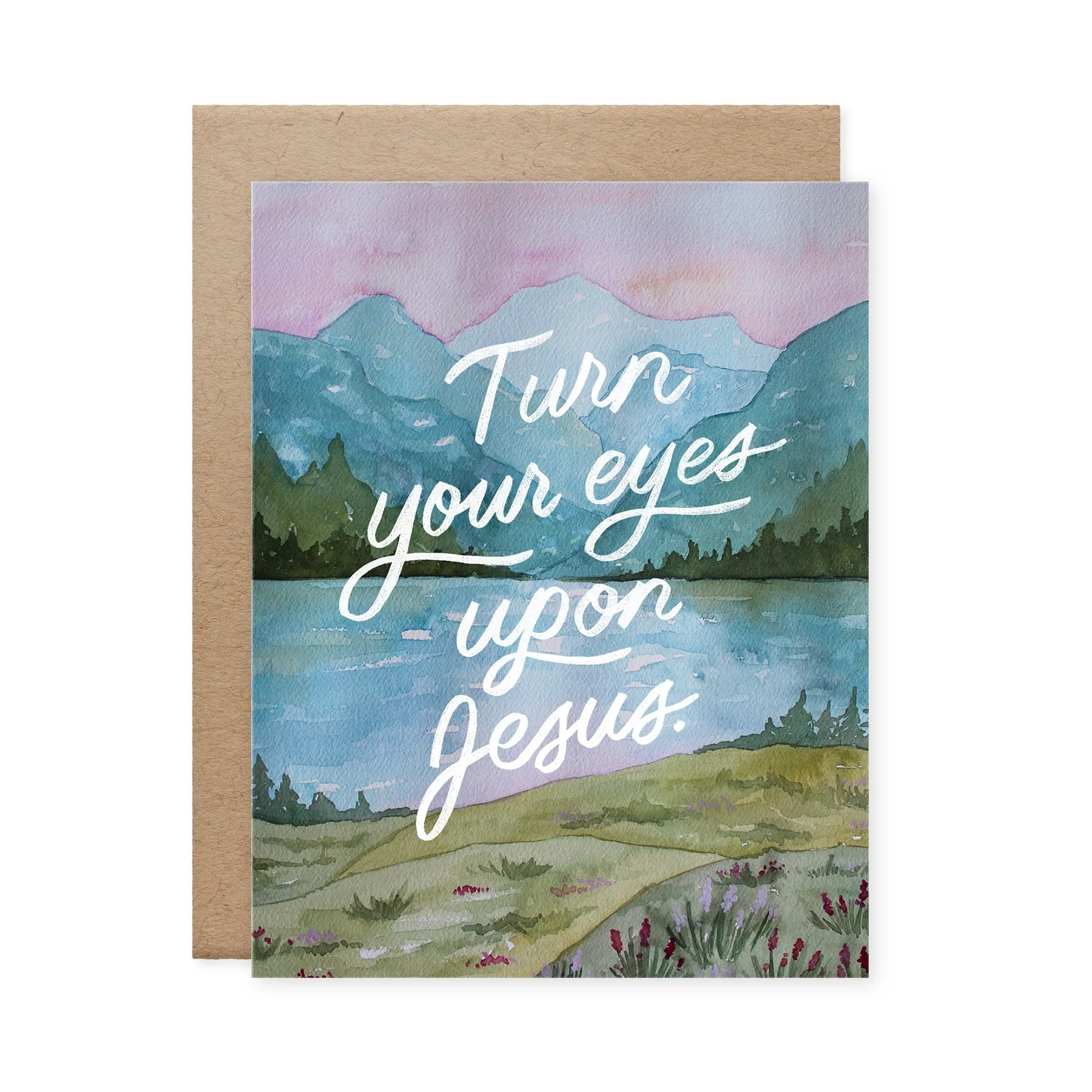 Turn Your Eyes Upon Jesus Card