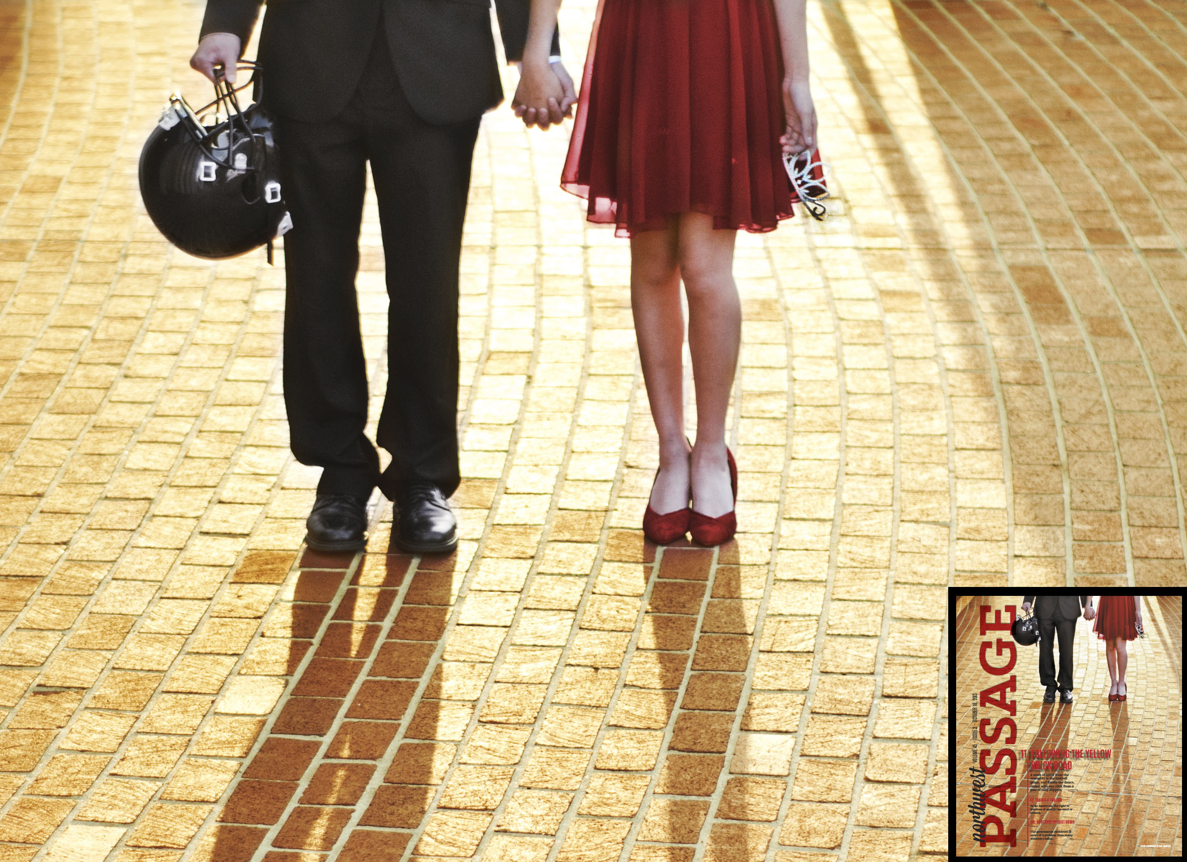 Following the Yellow Brick Road: “A Wizard of Oz” themed Homecoming Dance in Kansas.
