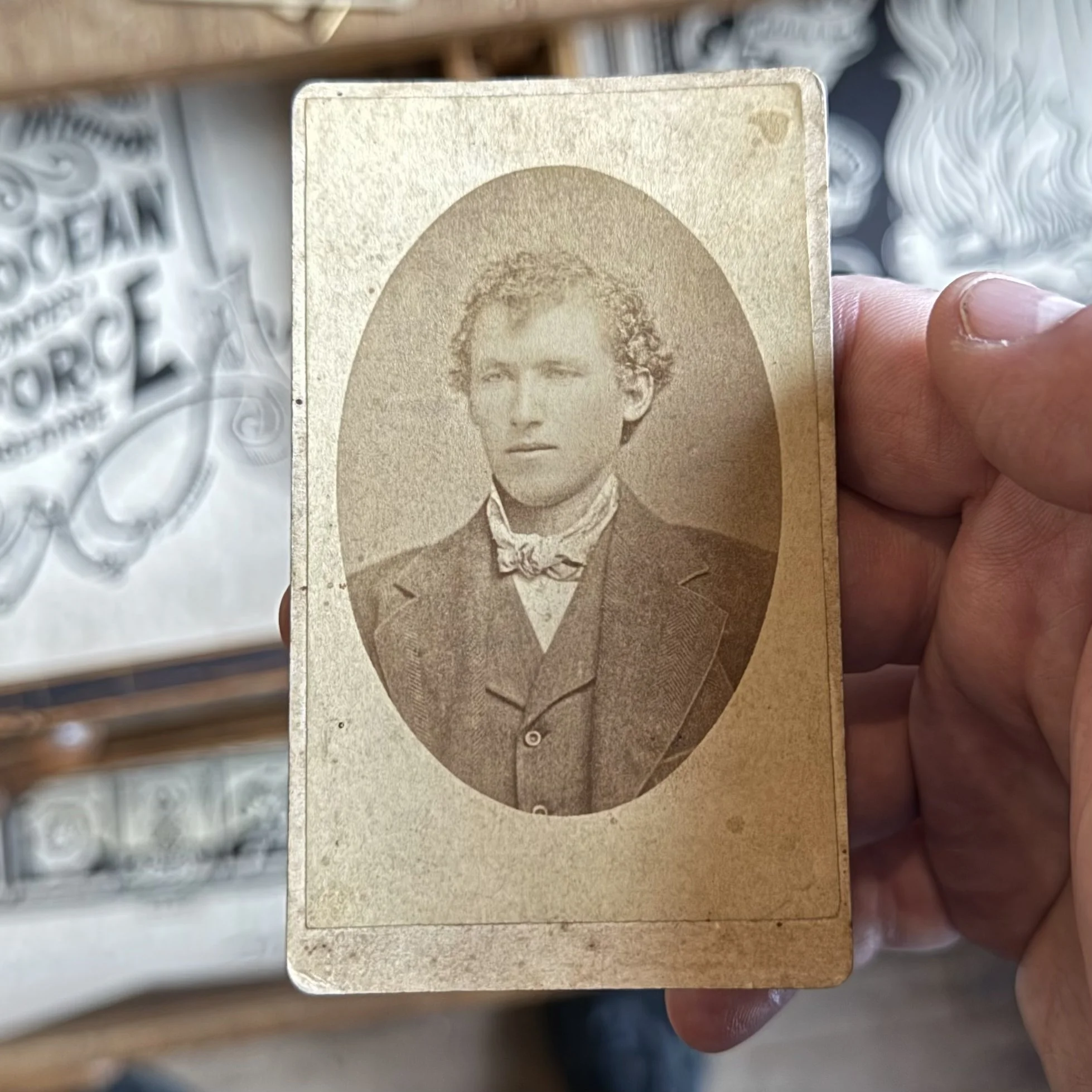 Set Of 3 Antique Cabinet Cards — Cleveland Curiosities