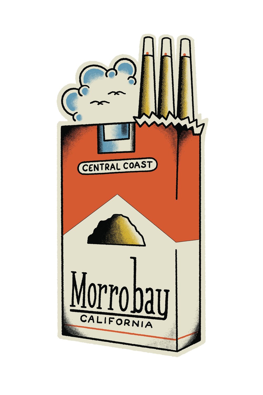 marlboro cigarette sticker Morro Marlboro sticker — Just Looking Gallery