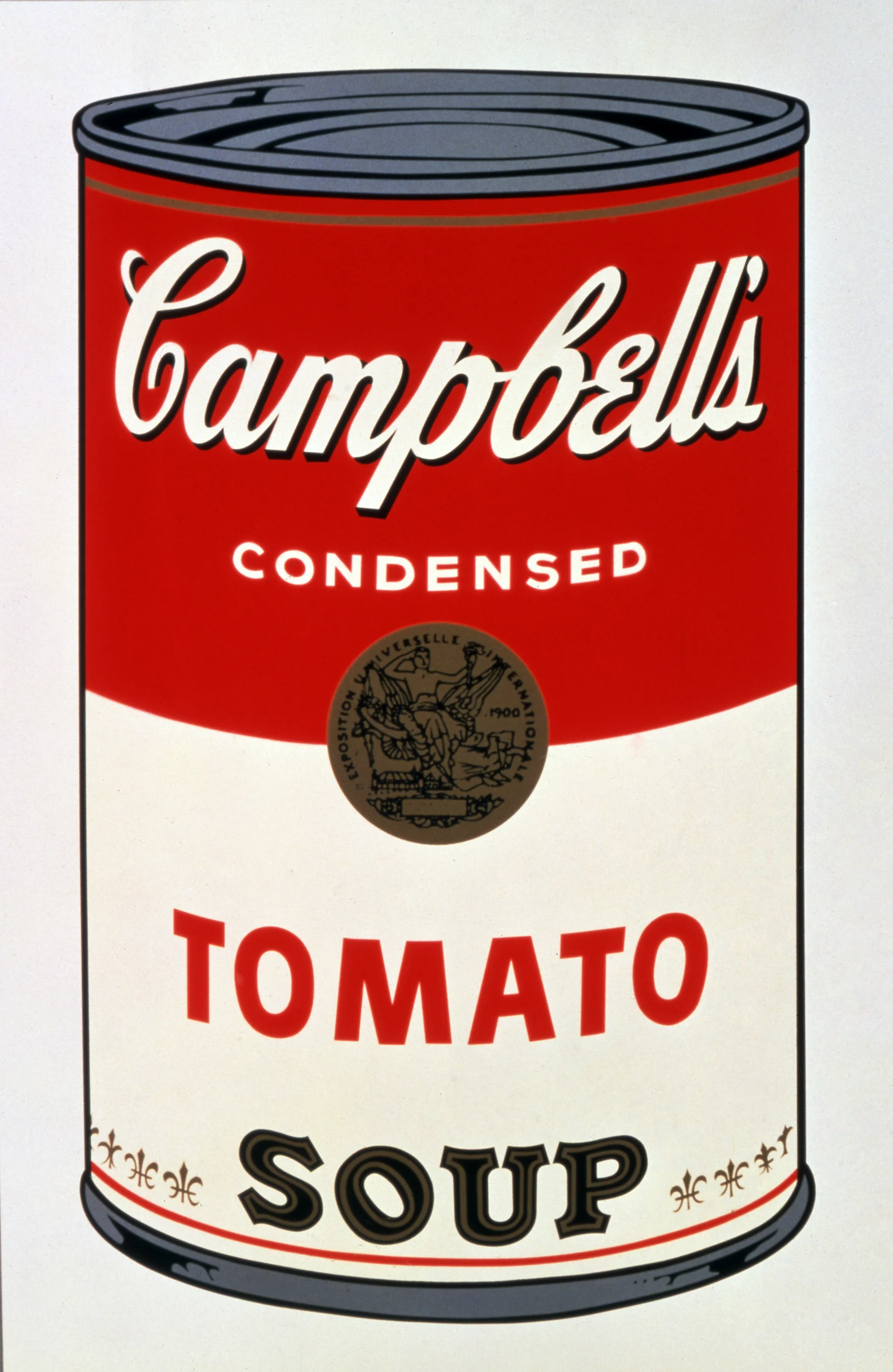 Andy Warhol, Campbell's Tomato Soup 1 of a 10 piece series Serigraph Print on Paper, 1962