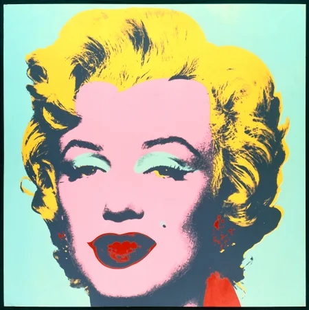 Andy Warhol, Marilyn Monroe 1 of a 10 piece series Serigraph Print on Paper, 1967