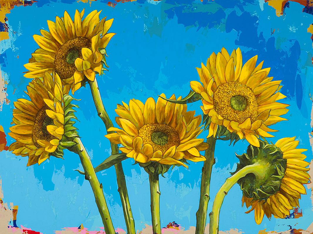 Life gallery подсолнух как пройти. Sunflowers Марвел. Подсолнухи живопись. Подсолнухи акрилом. Подсолнух рисунок.