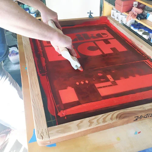 "I Like Eich" - 18"x24.5" - Limited Edition Serigraph by Aaron Eskridge