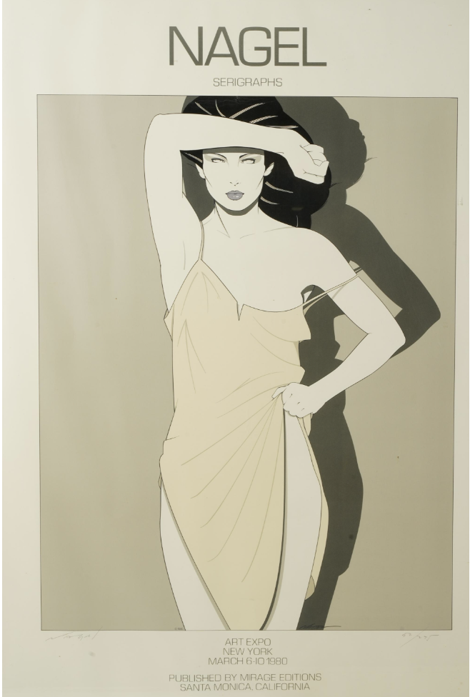 1980 Patrick Nagel Art Expo New York Poster