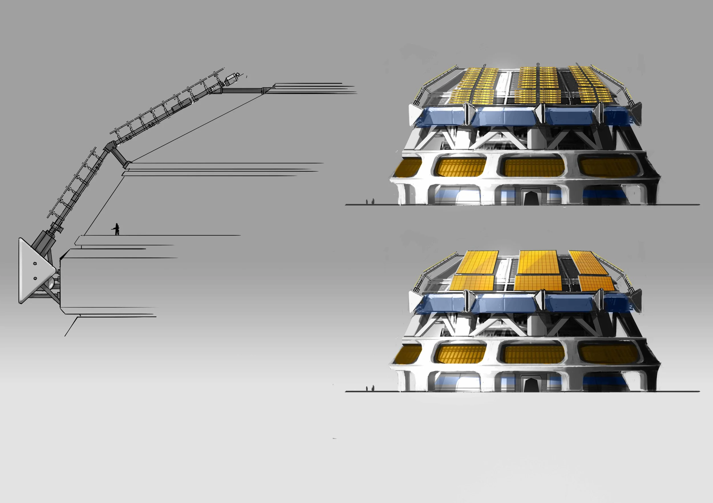 Clovis Bray dome/solar panels