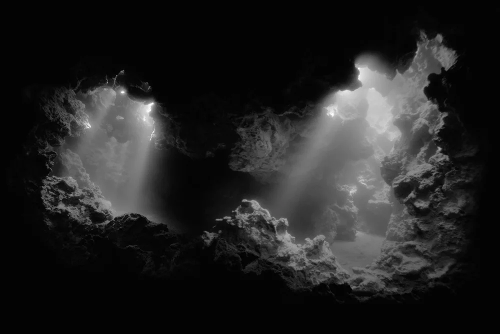 Untitled #9 from the series Above & Below , 2014 (pinhole photograph) archival pigment print on fiber-based paper, 40 x 60 inches