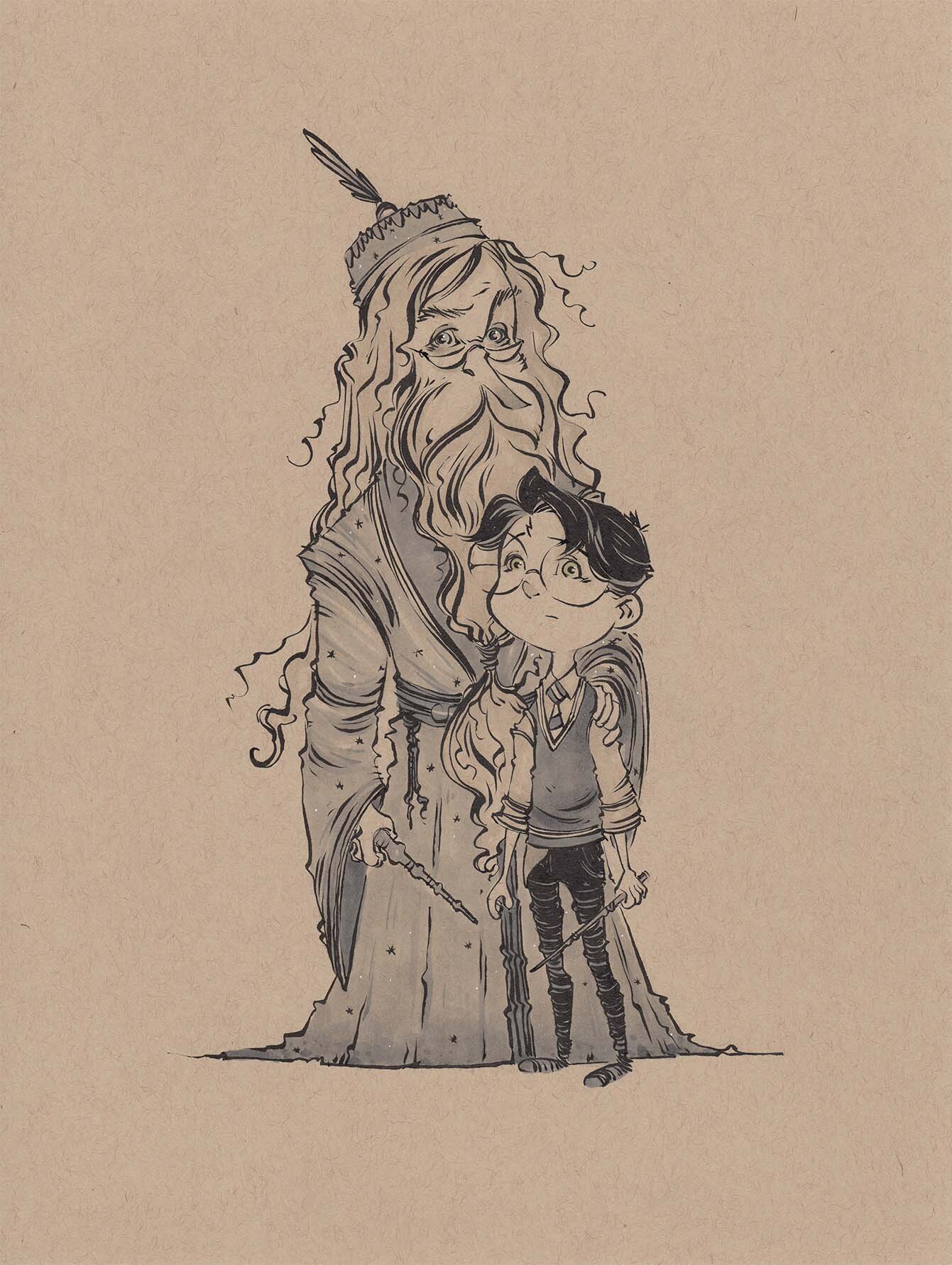 Harry and Dumbeldore
