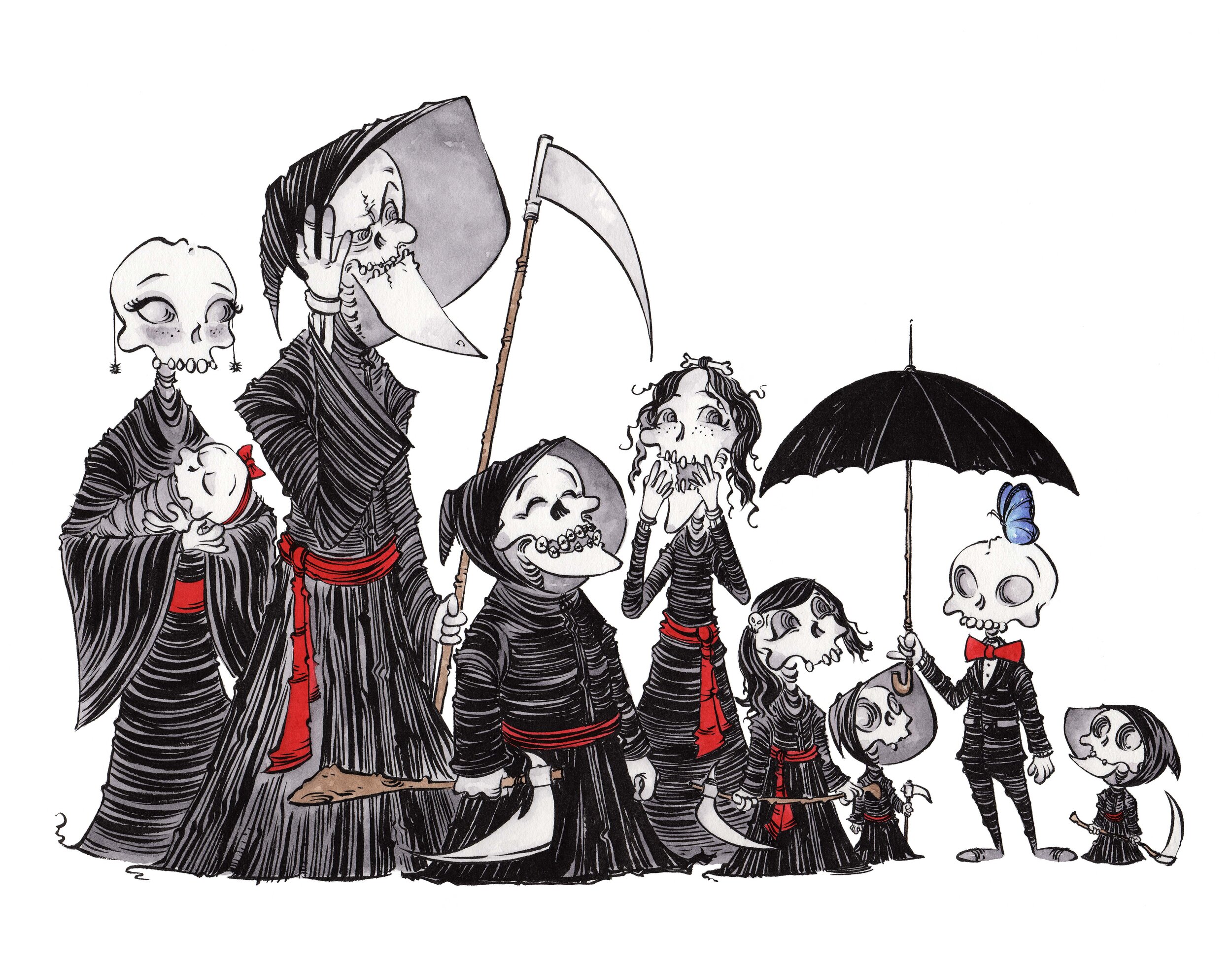 Wally and his Grim Family
