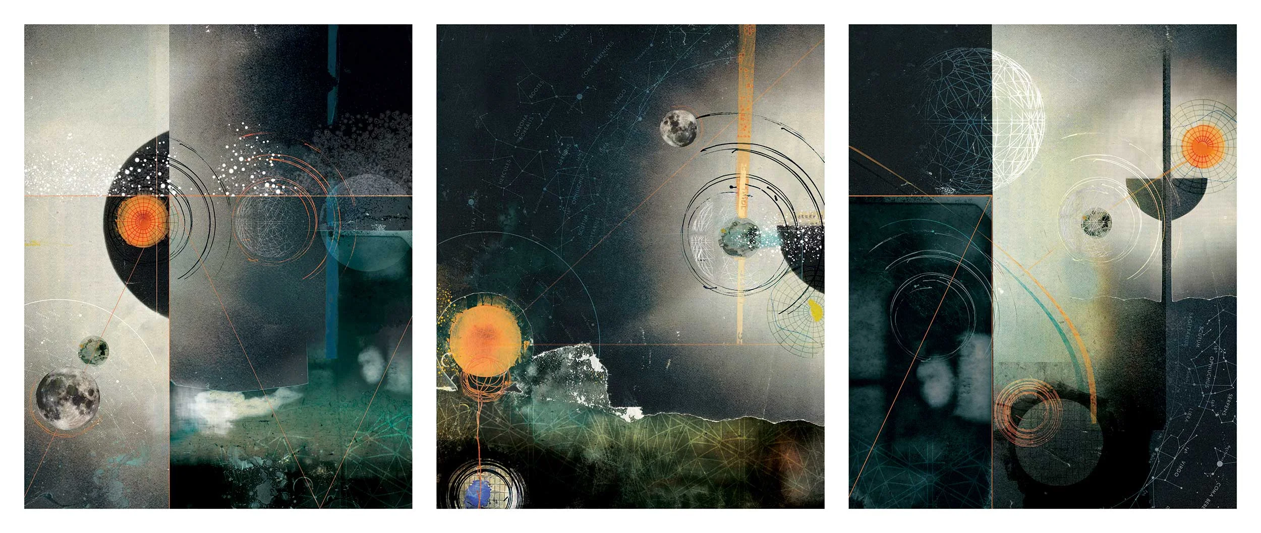 In the Dark (triptych)