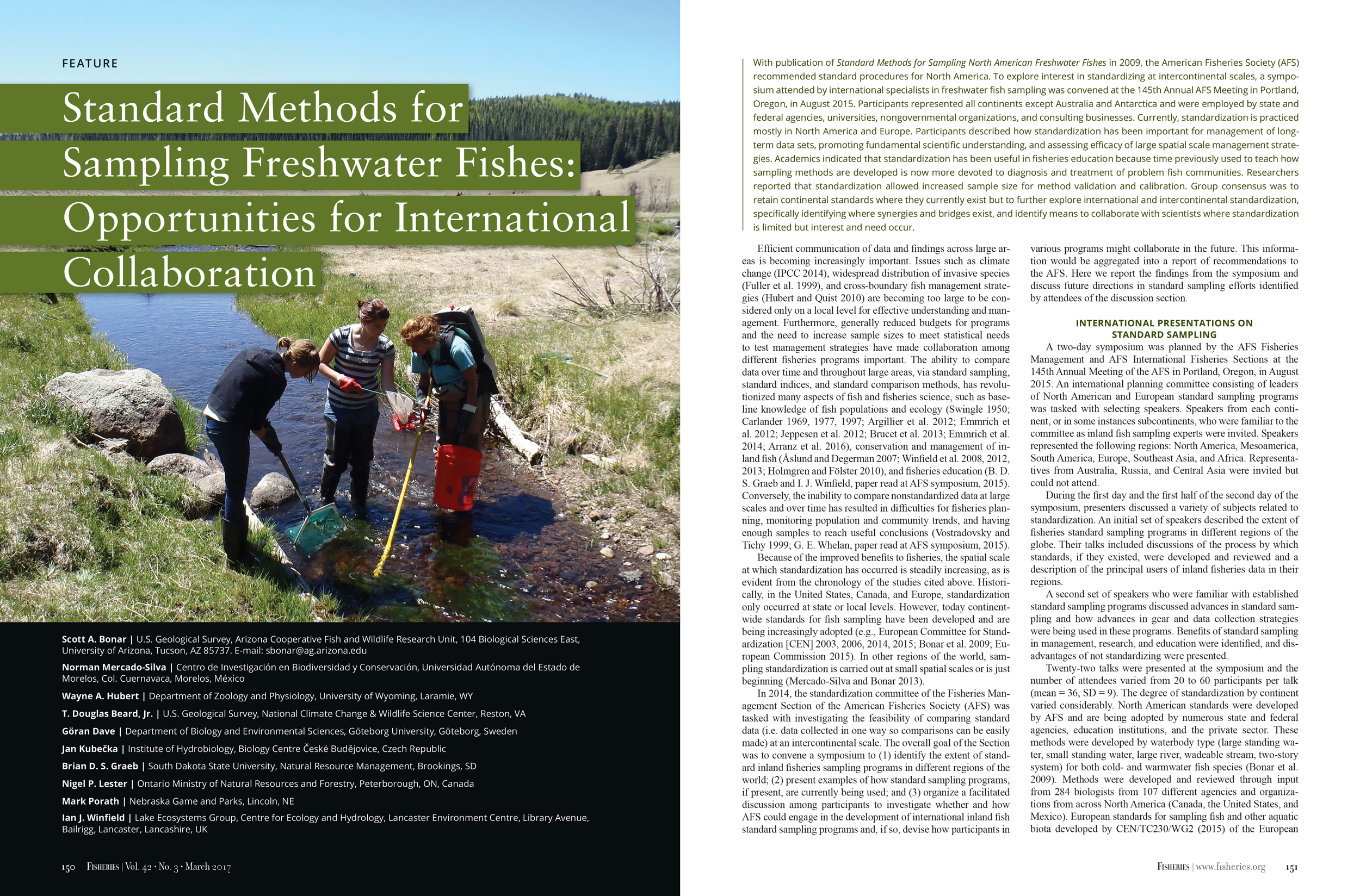 Fisheries Magazine (Taylor & Francis)