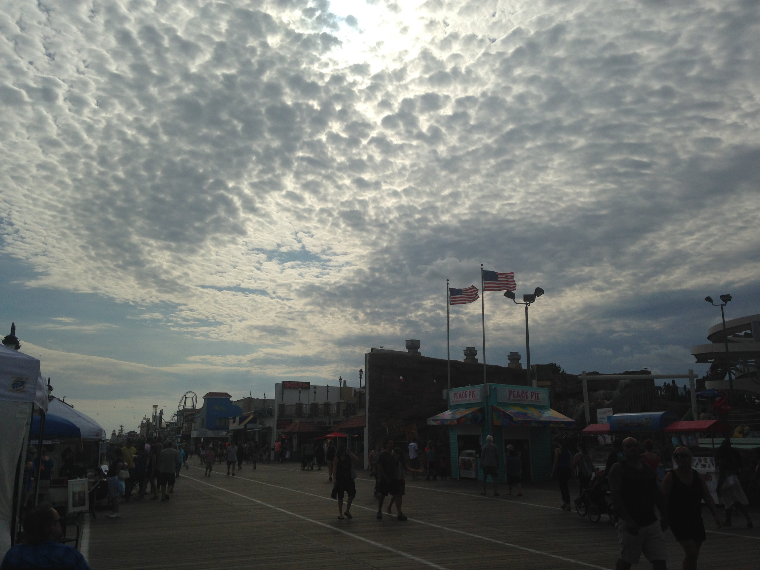 Pretty clouds. 