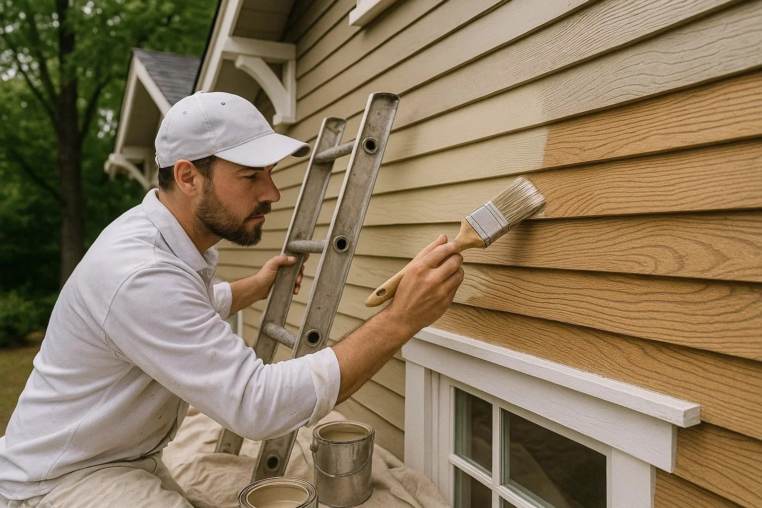 Vinyl or Wood: Which Siding Type Gives the Best Paint Results?