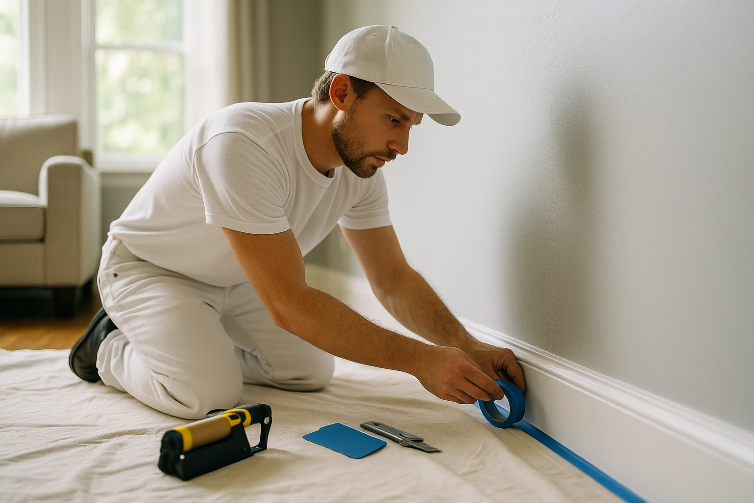 Crisp Lines, Zero Mess: The Pro Guide to Taping &amp; Masking