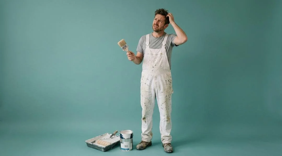 Drywall Mud Showing Through Paint (How To Fix)