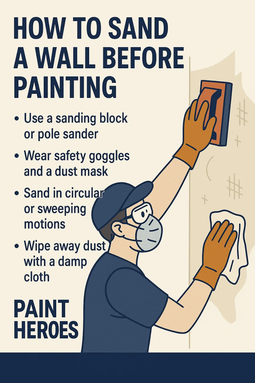 Do You Really Need to Sand Walls Before Painting? Paint Heroes Explains ...