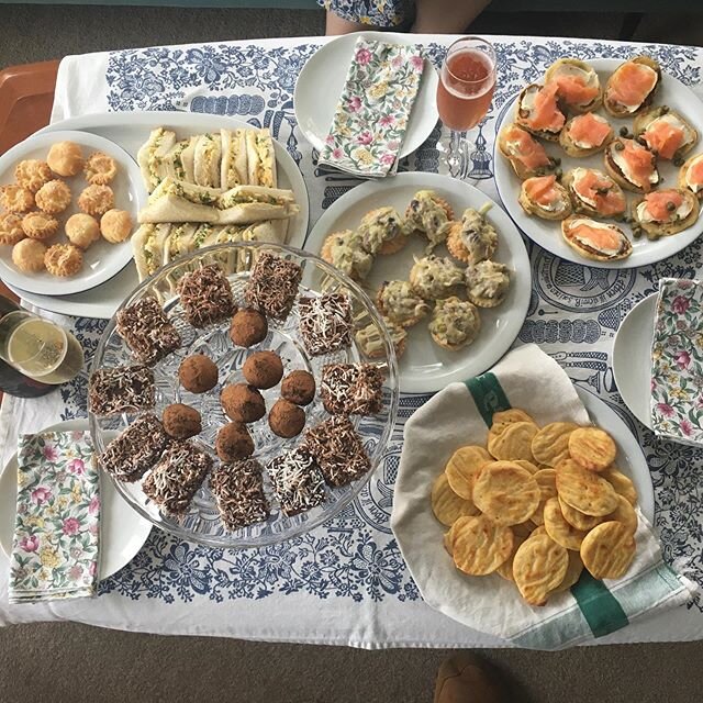 Happy Easter! Options for celebrating were strictly in-house, but this high tea was up there with the best. Thanks to my bubblemates....