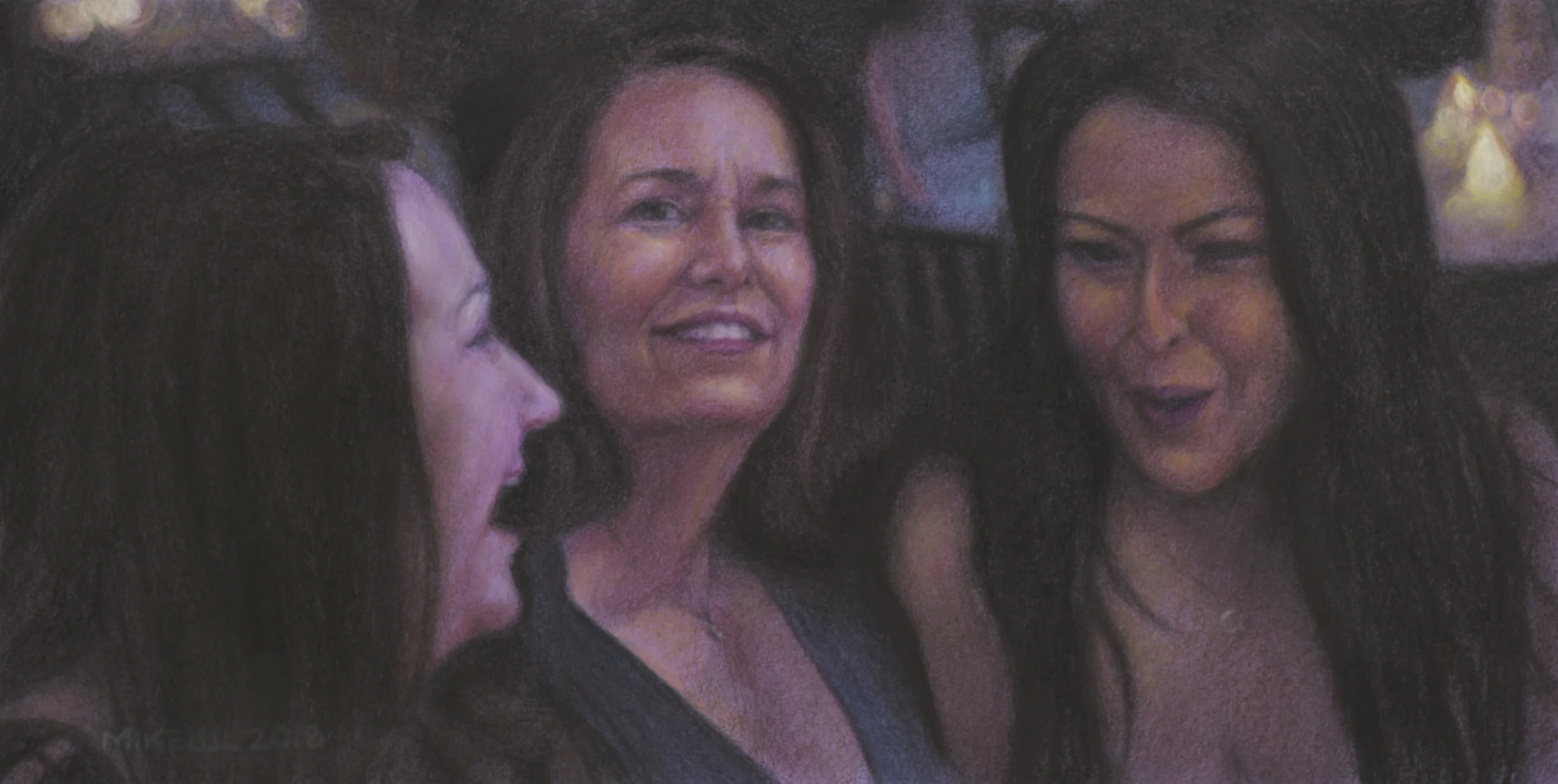 Joy, Karen and Rosie