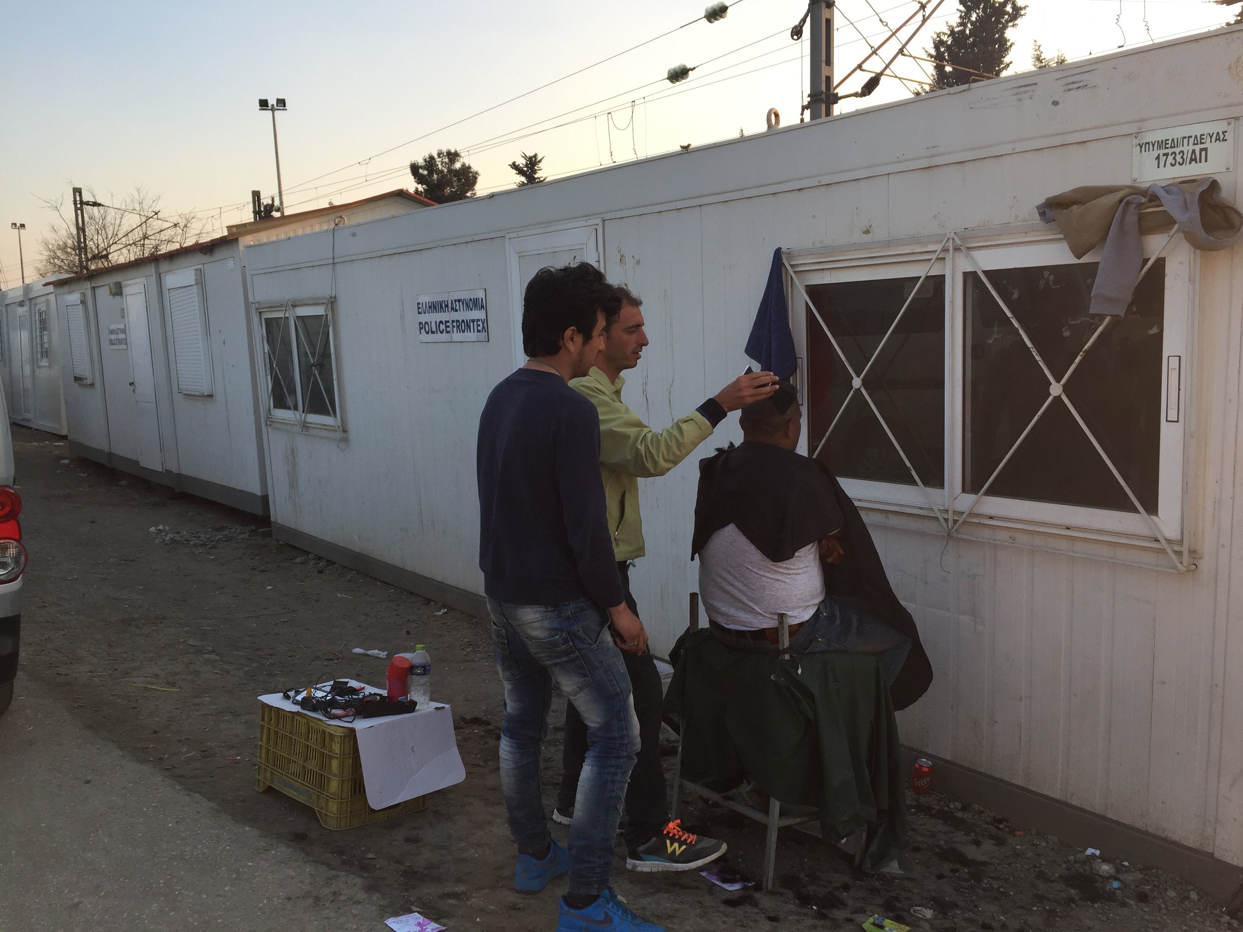  Idomeni camp- Greek/Macedonian border  2016 