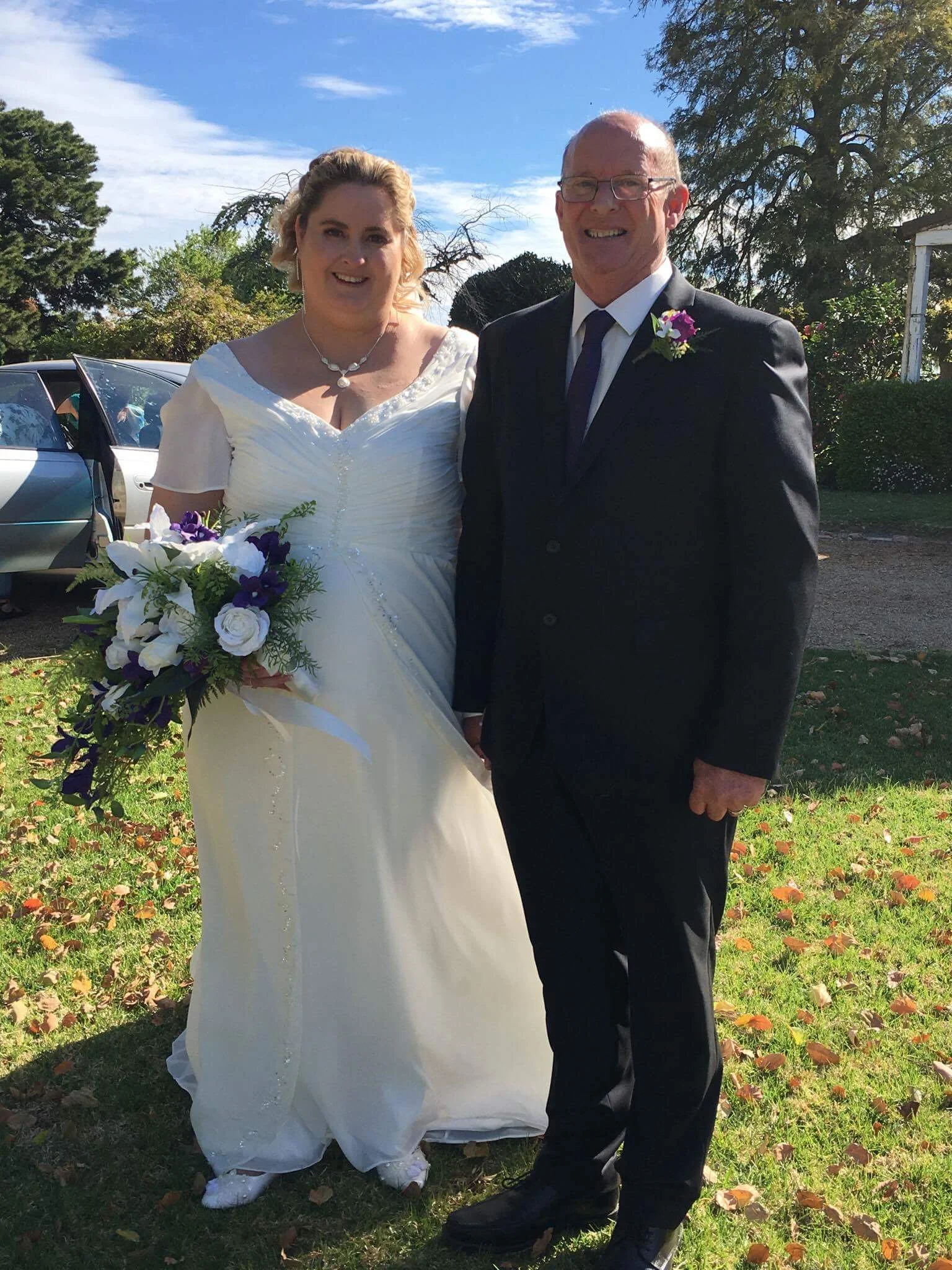 Amanda and Geoffrey Marry at Borambola Wines