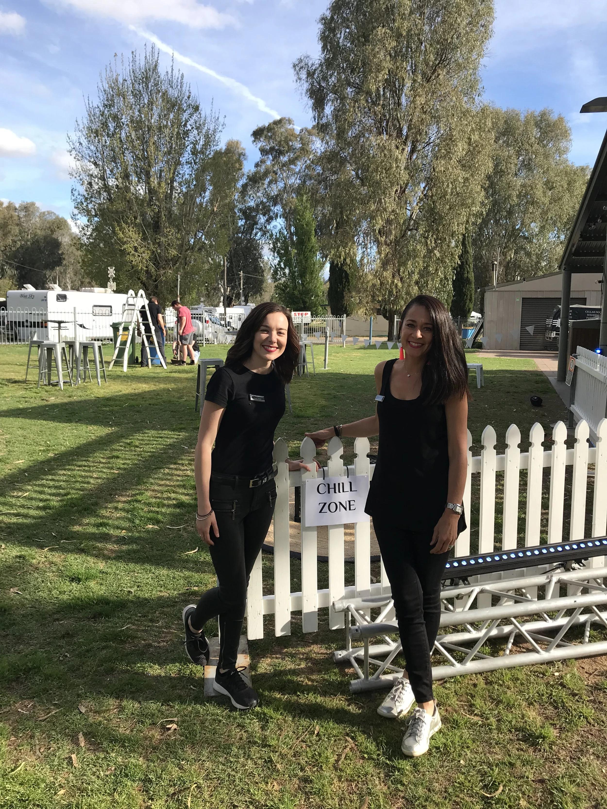 Cork and Fork Fest Chill Zone