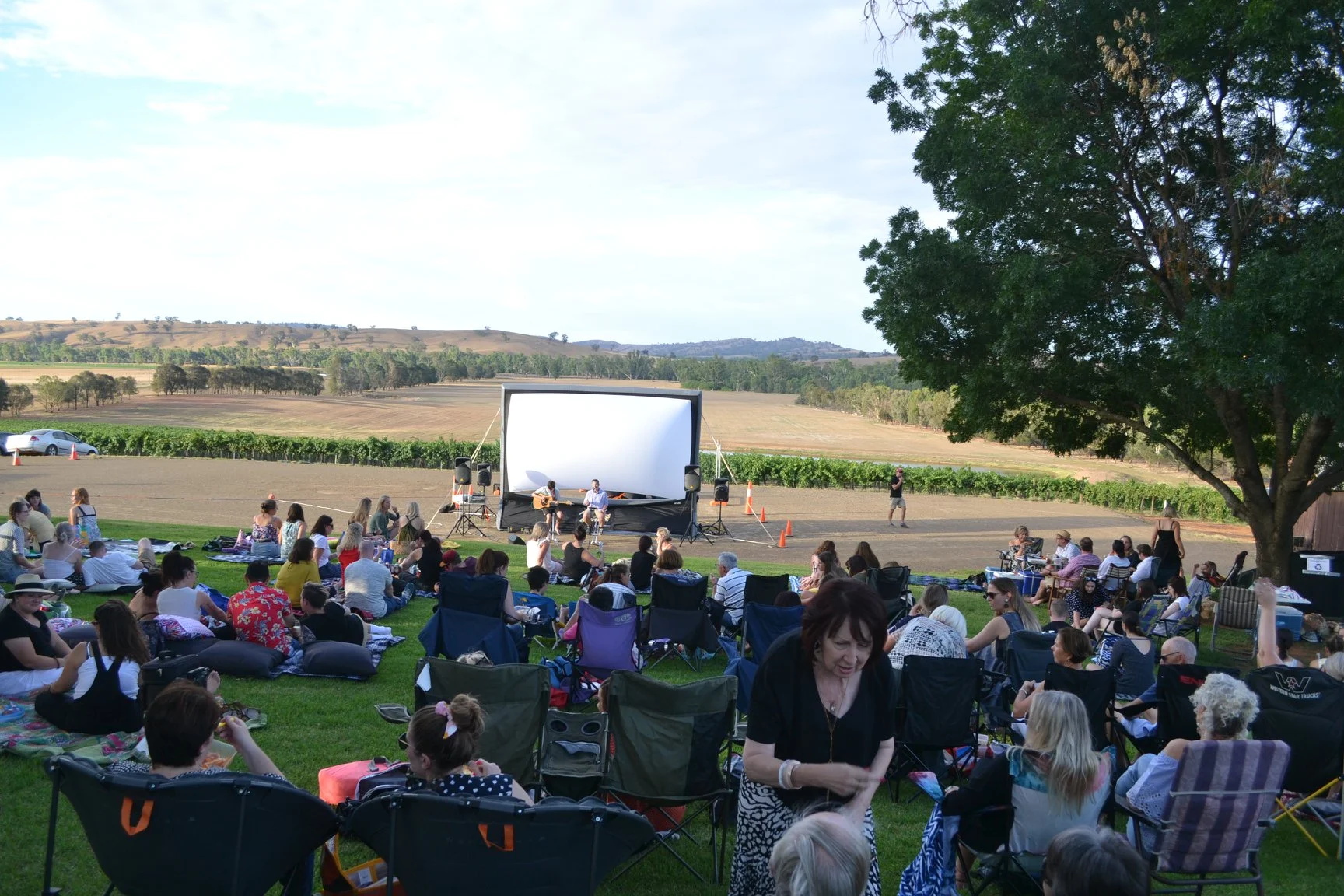 Movies By Moonlight and Borambola Wines see growing demand for outdoor cinema screenings