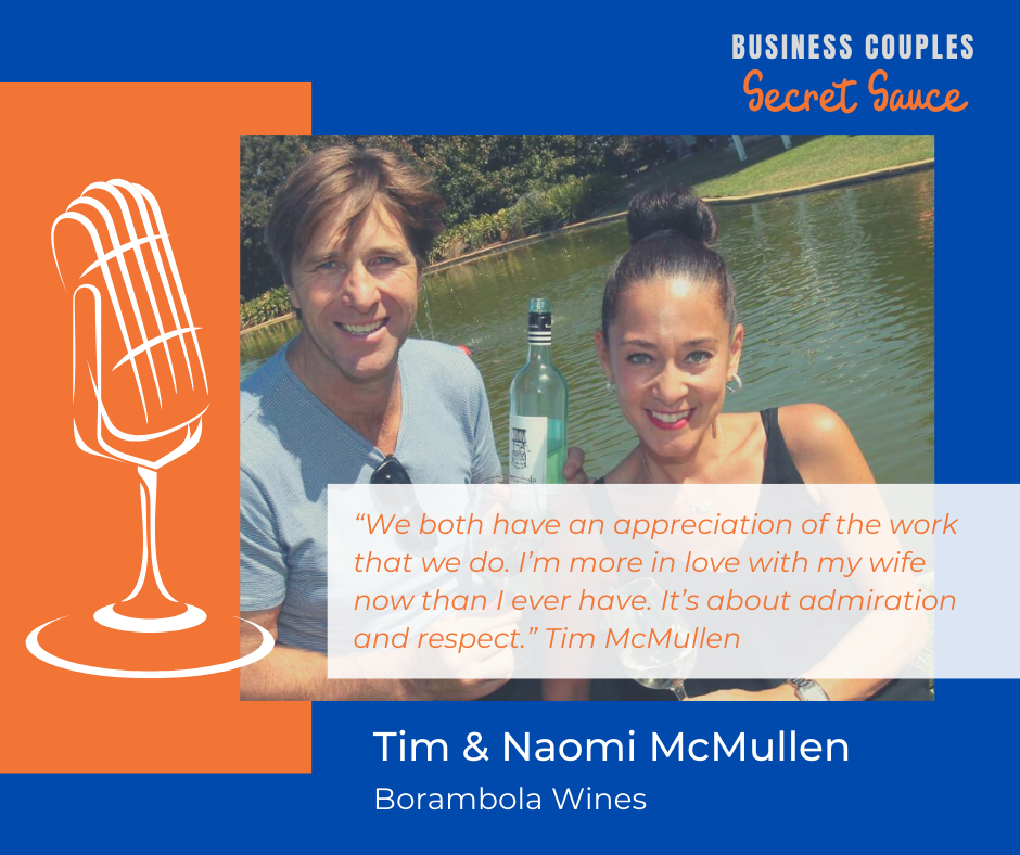 Tim &amp; Naomi featured on the Business Couples Secret Sauce Podcast