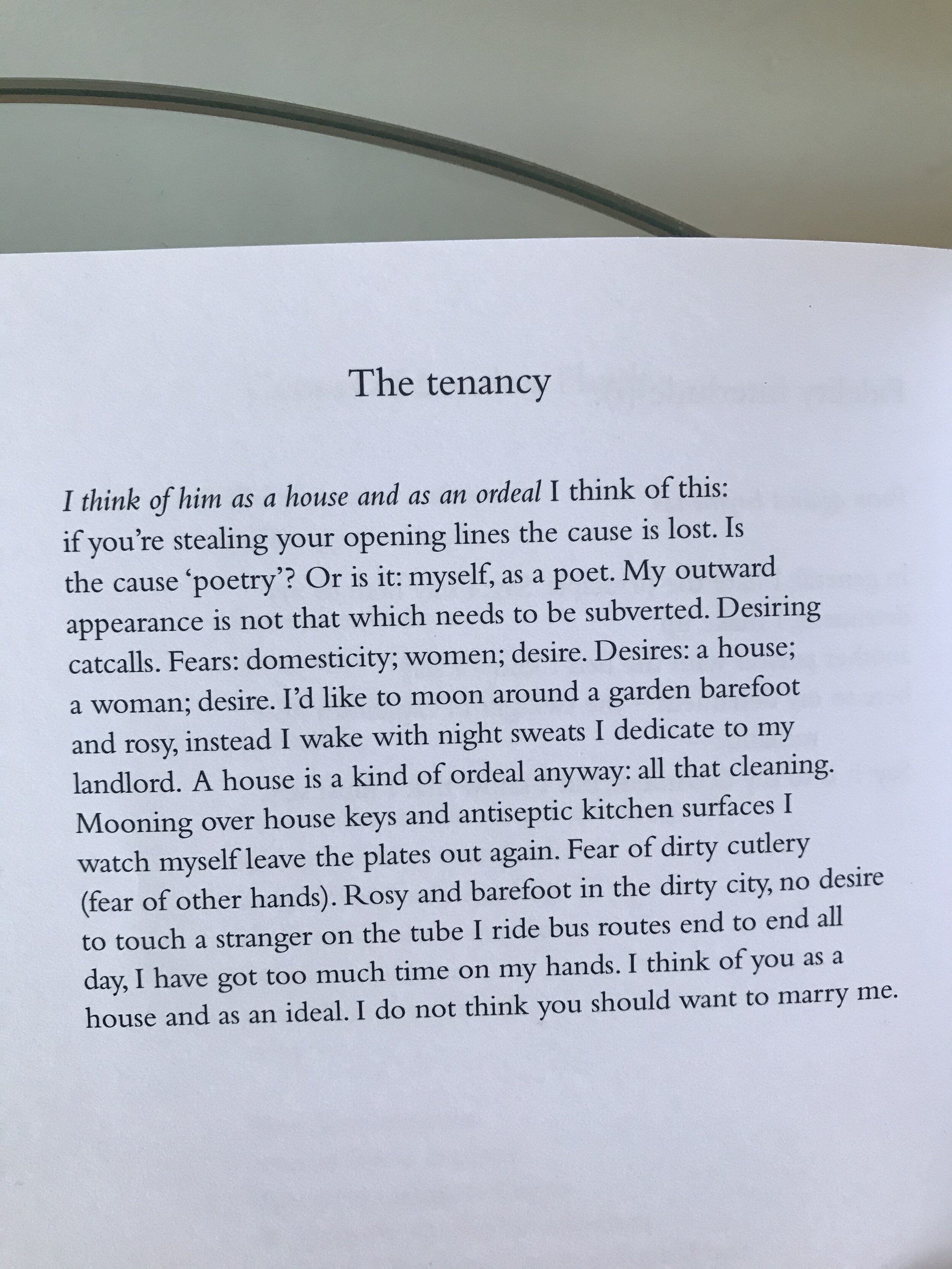 "The Tenancy," Helen Charman (Copy) (Copy)