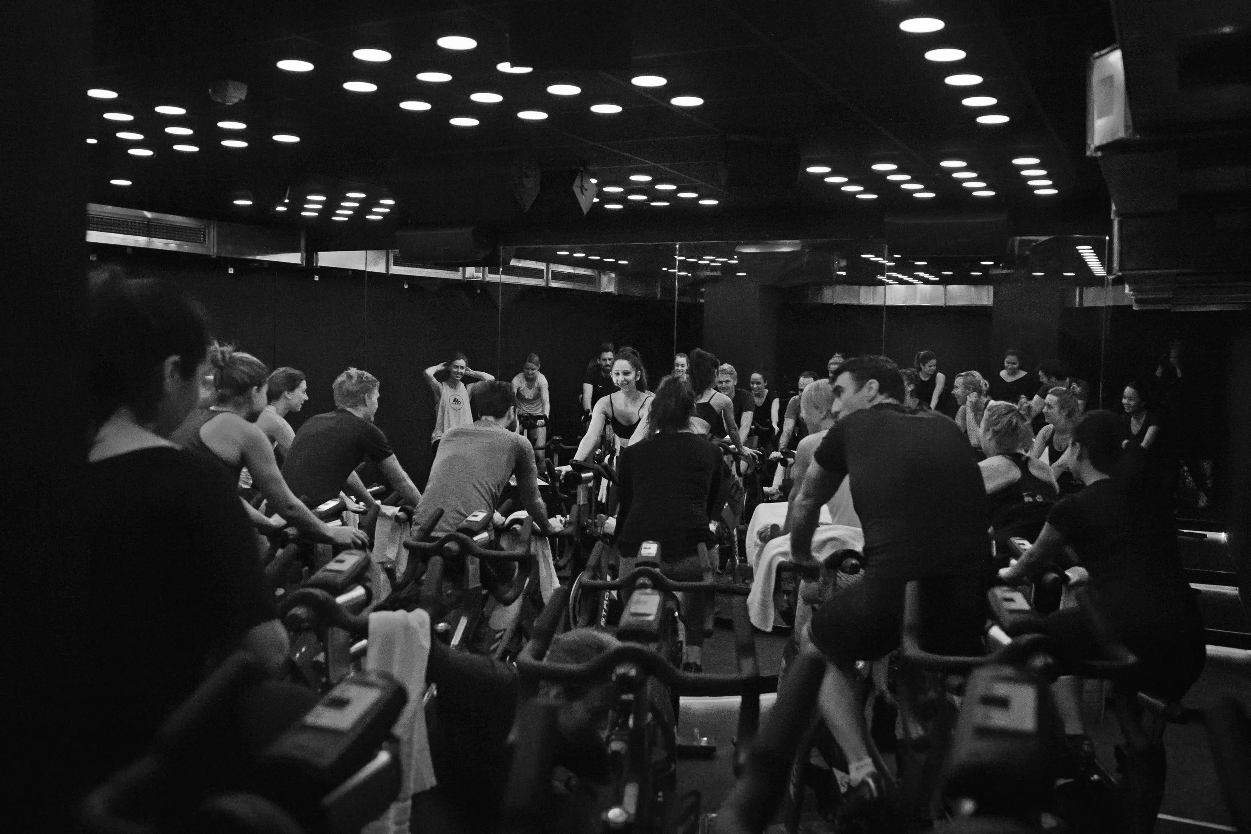black spin class