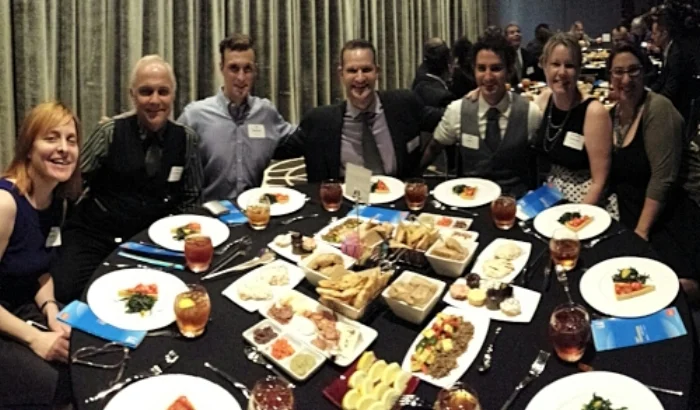 William Bowen CEO at a major donor's lunch in Los Angeles. 
