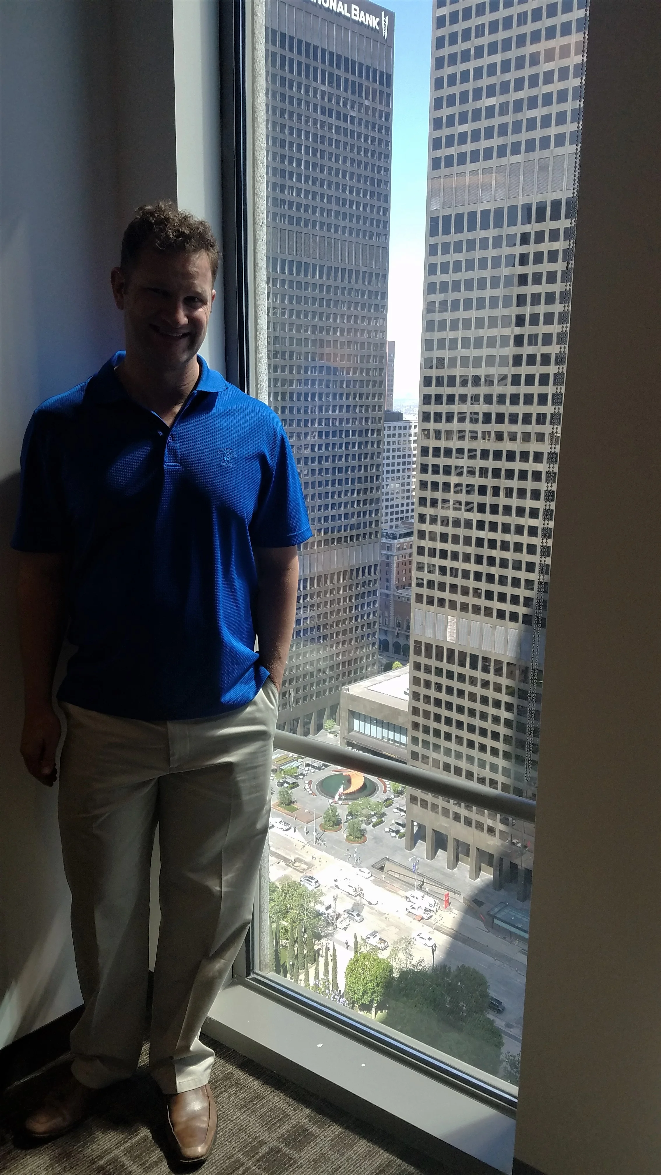 William D Bowen CEO at  his office, Global Oil and Gas World Headquarters in Downtown Los Angeles 