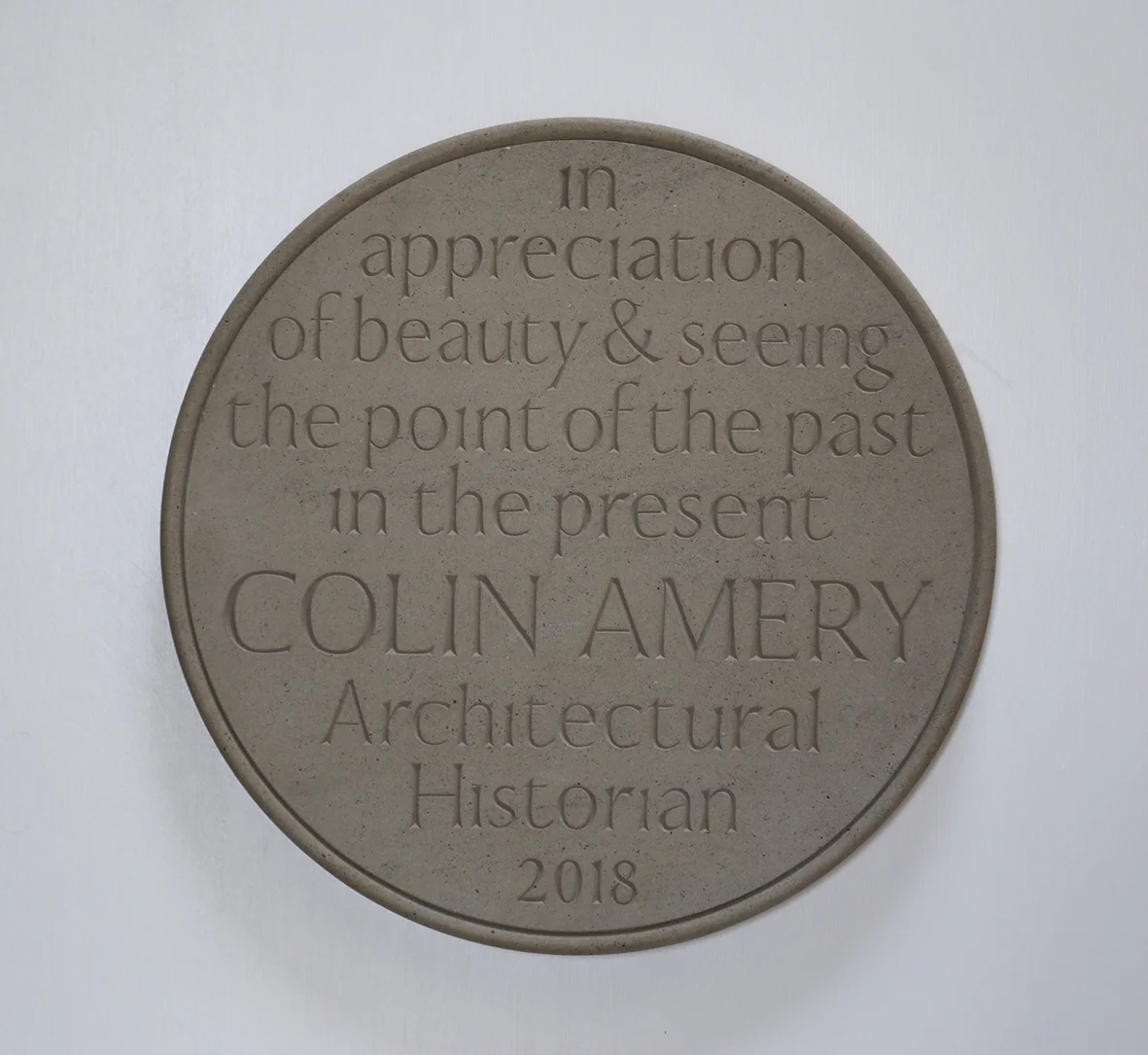 commemorative plaque