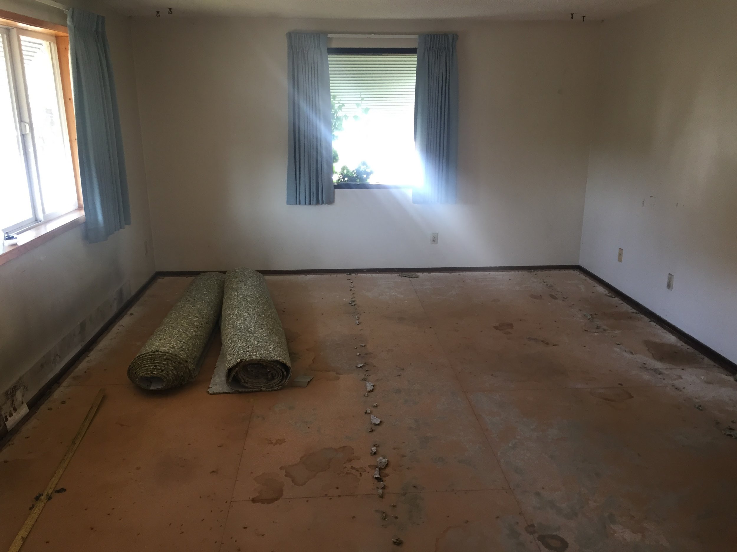 Commencing the Upstairs Cosmetic Renovation