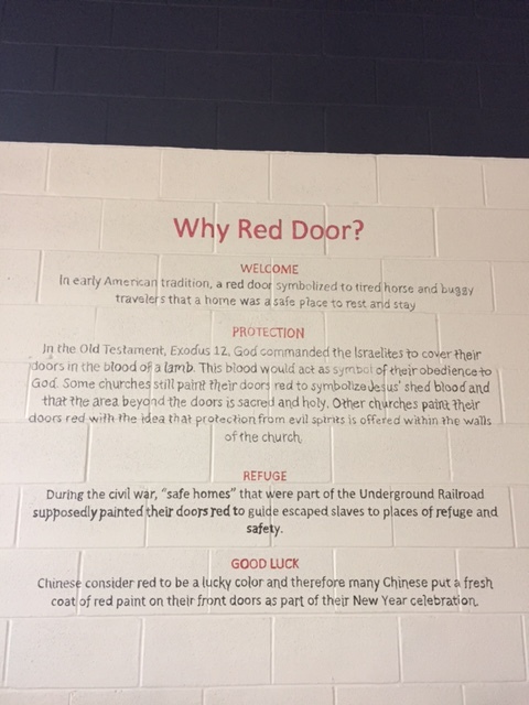 Why Red Door?