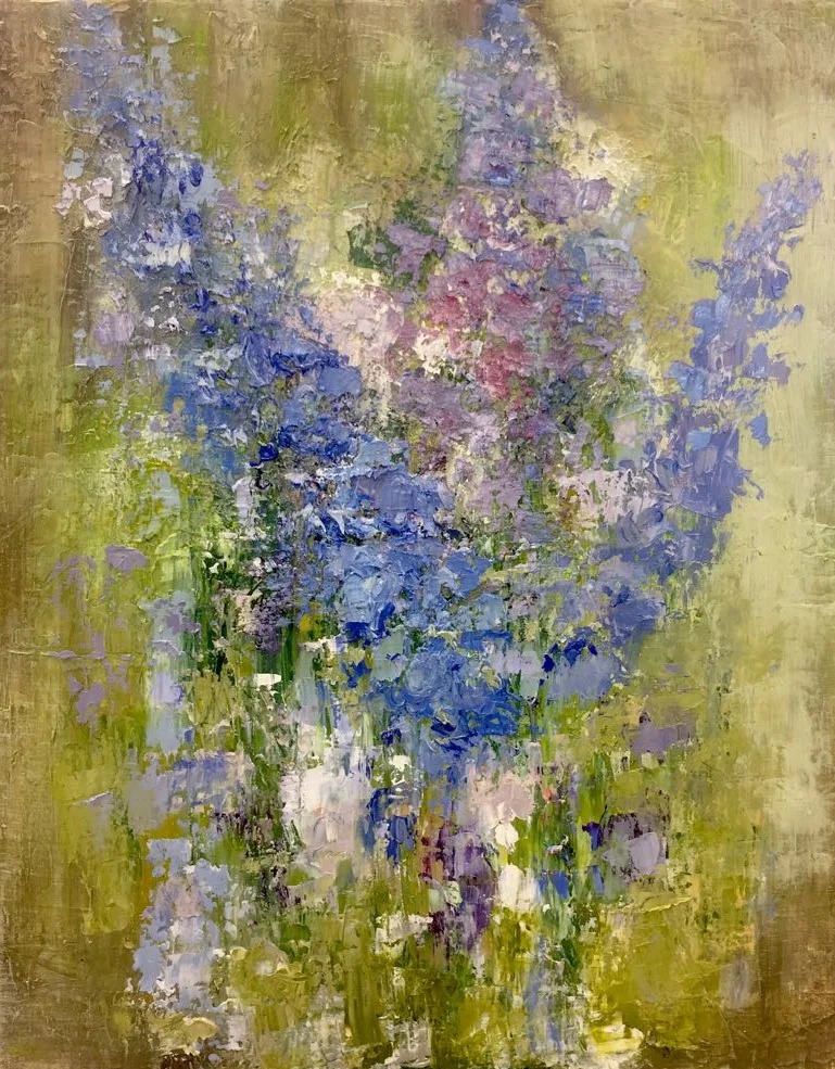 Delphiniums | Oil on Canvas | *SOLD*