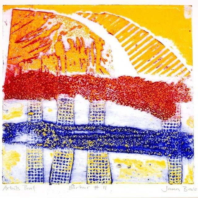 Harbour #11 (2000). Collagraph. Artist's Proof.