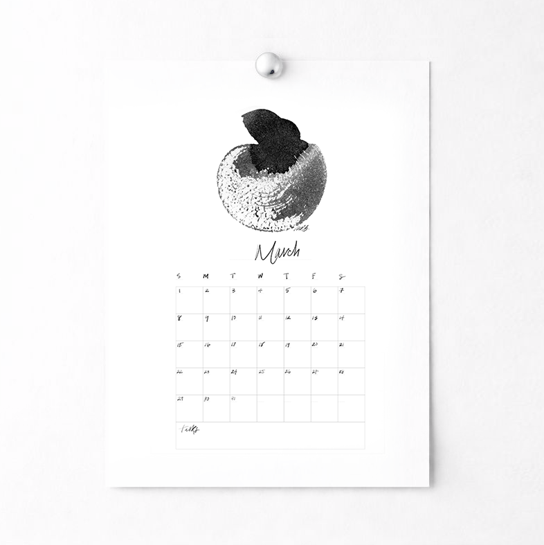 Undated Monthly Sumi No. 1