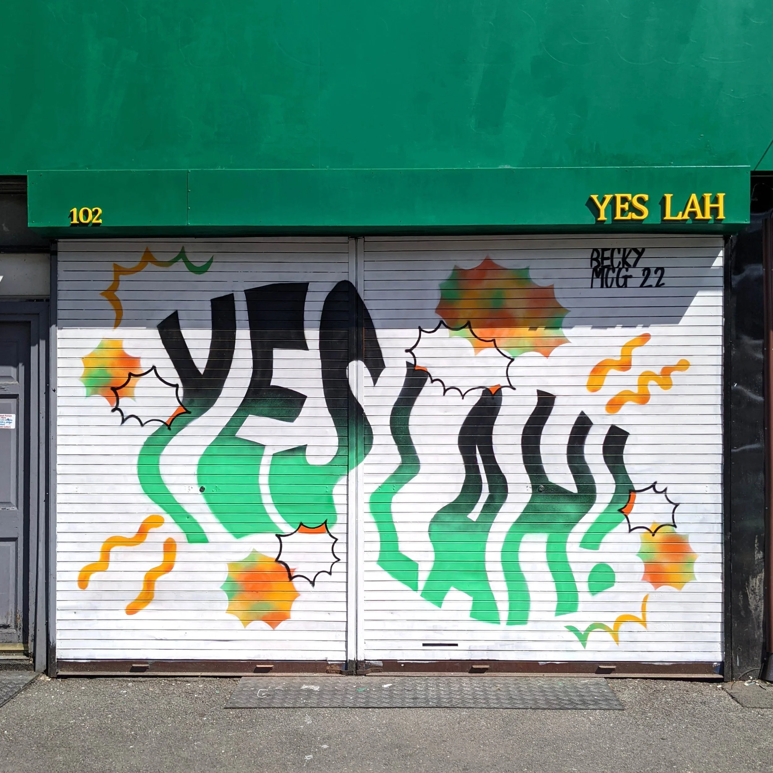 The Name Becky In Graffiti