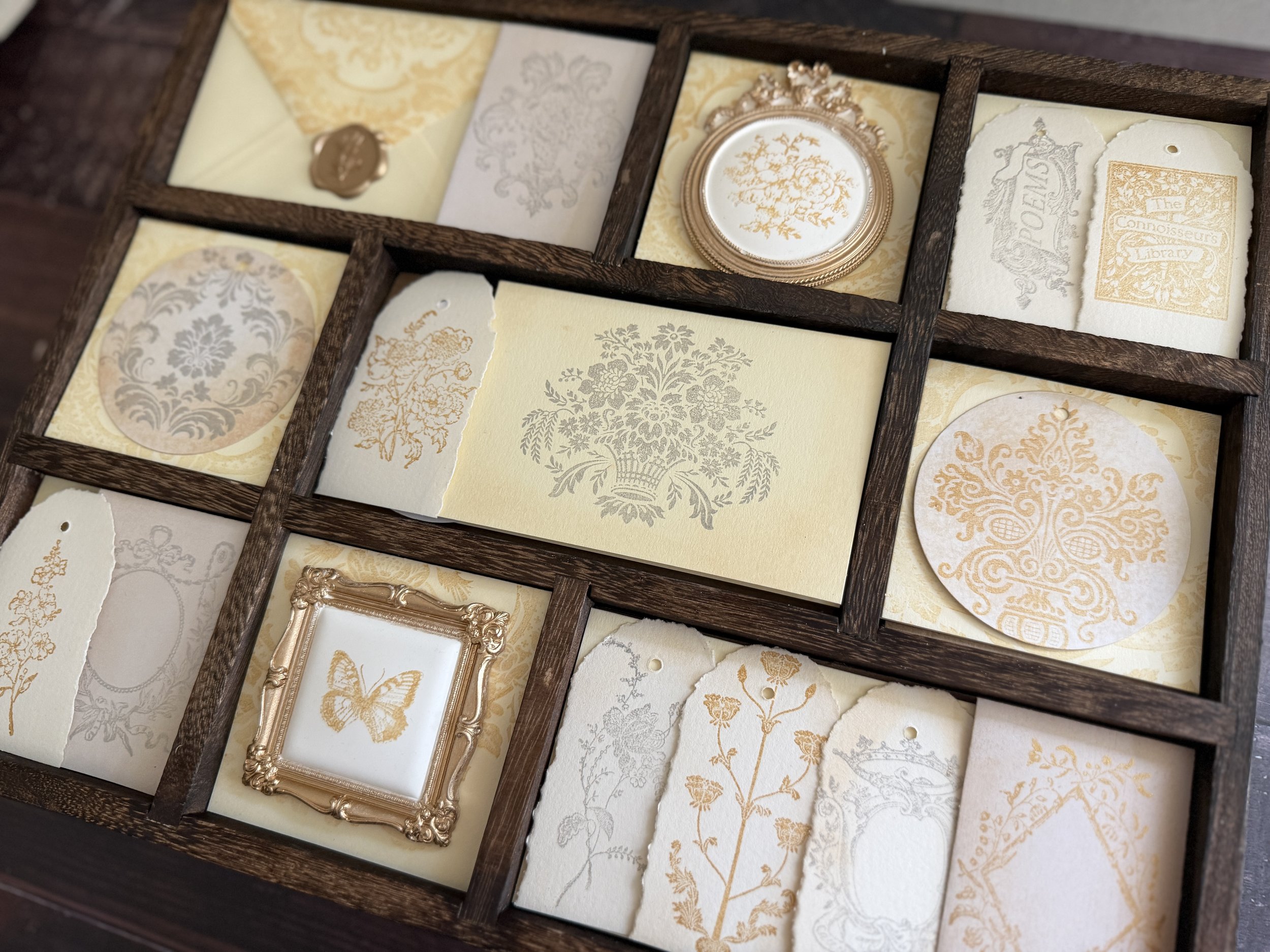 Silver and Gold Ink_Wall Frame Project 5.JPG
