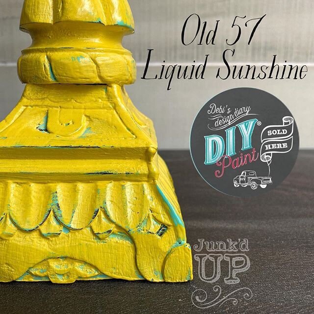 DIY Paint Liquid Sunshine is my pick for color of the month at @loganvillagemall. In store only take 15% off any size Liquid Sunshine. ☀️☀️☀️