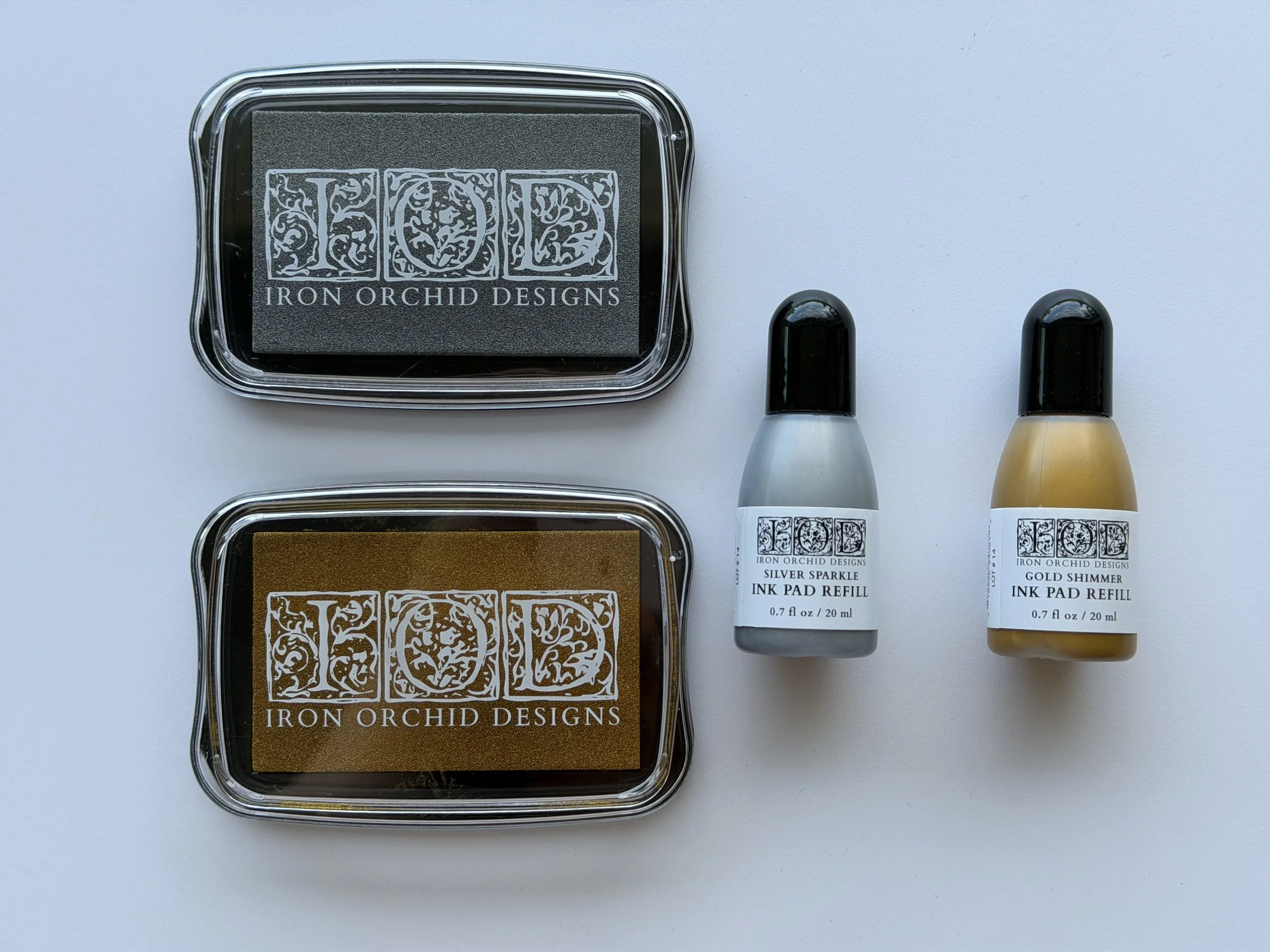 Silver and Gold Shimmer Inks Top View Image 4.JPG