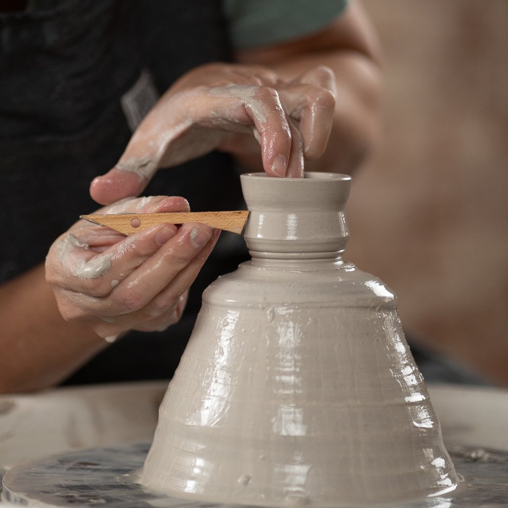 This Tiny Pottery Is Made On a Mini Potter's Wheel