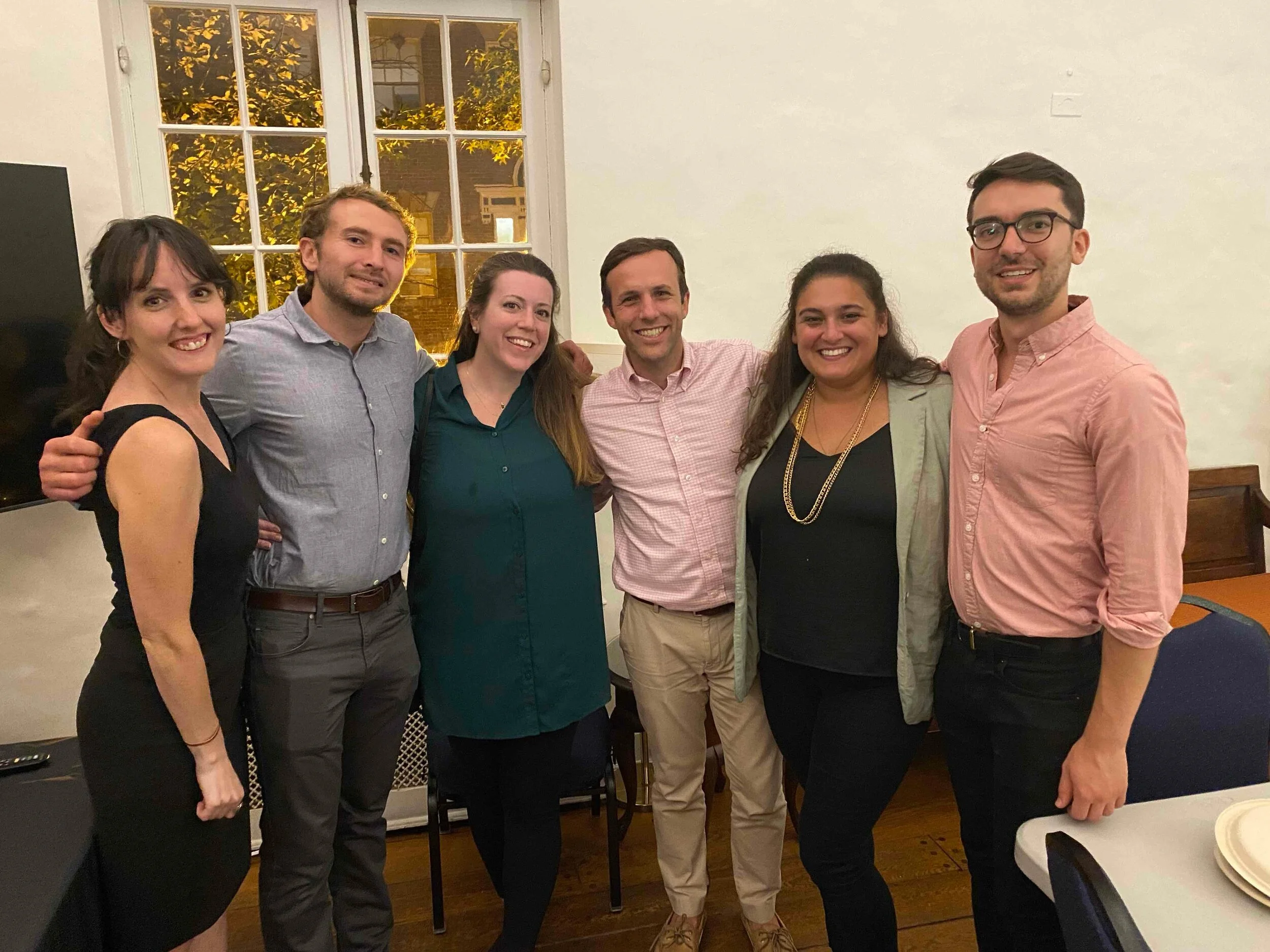 Members of CPA team celebrate Founding Executive Director Felipe Witchger in DC