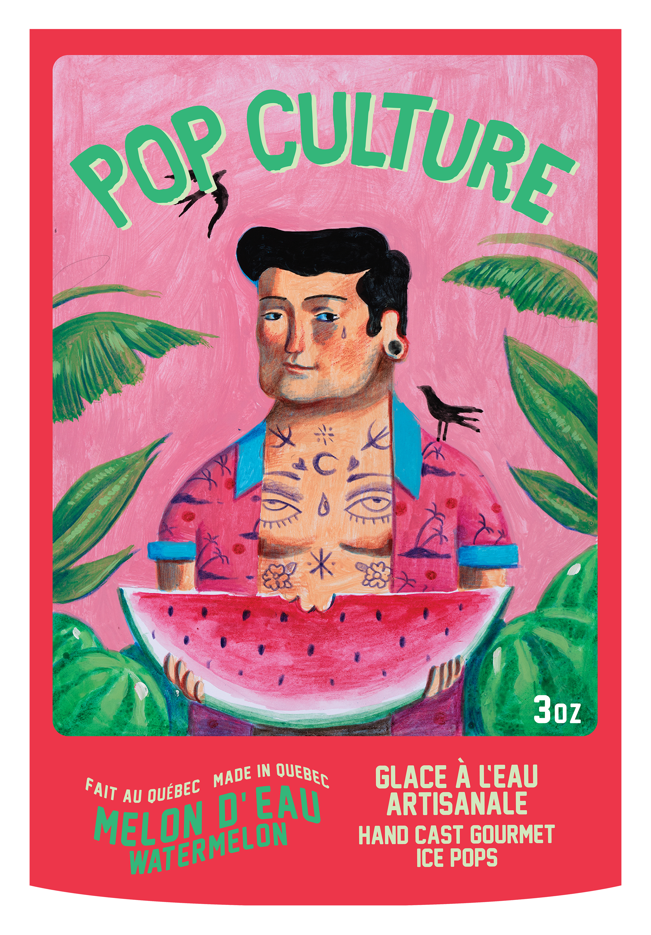 Pop Culture: Popsicle label design