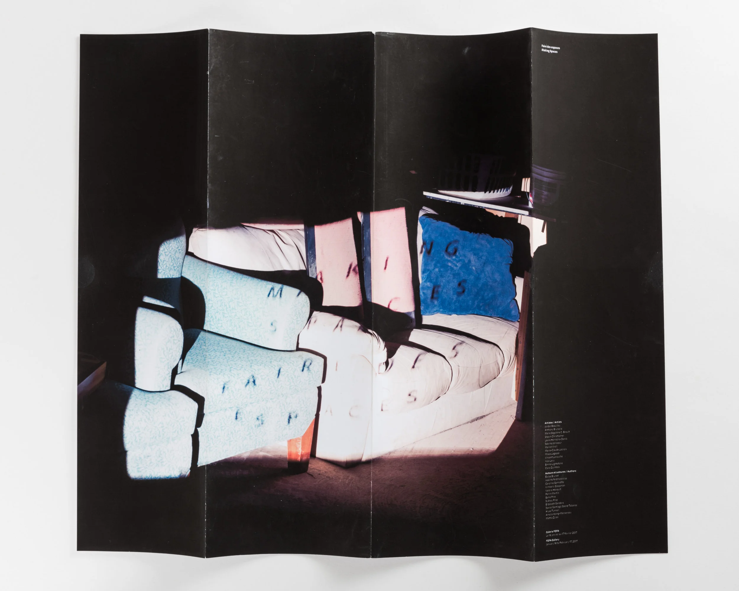Making Spaces FOFA 2017 Exhibition Catalogue