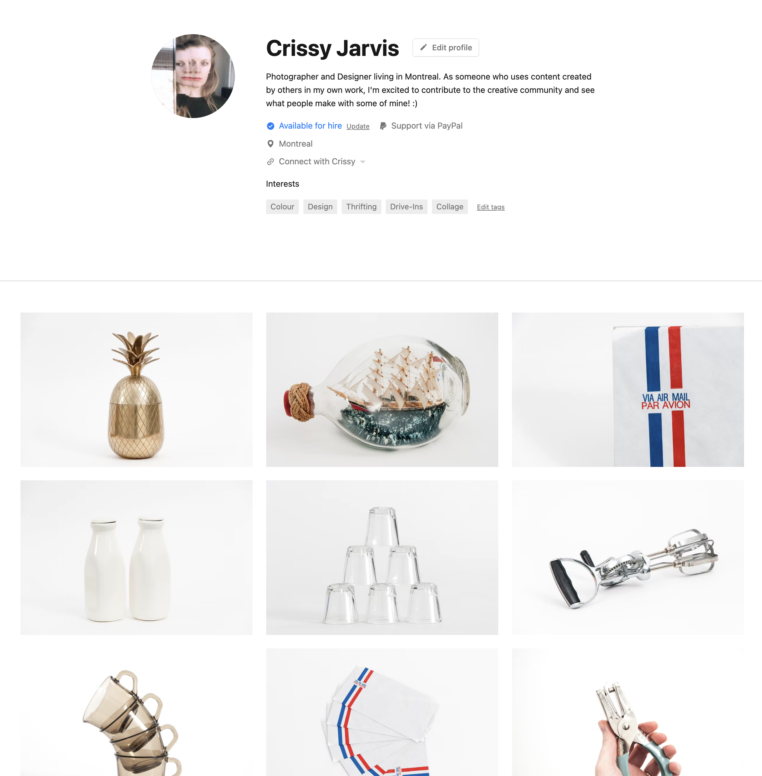   https://unsplash.com/@crissyjarvis  