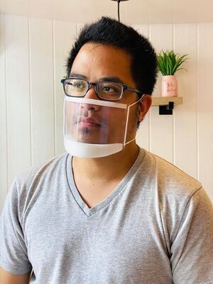 ClearMask™ - clear face mask for deaf and hard of hearing